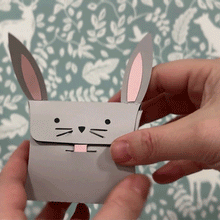 Load image into Gallery viewer, Bunny Animal Gift Pillow 3D Box - Digital Download