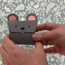 Load image into Gallery viewer, Mouse Animal Gift Pillow 3D Box - Digital Download