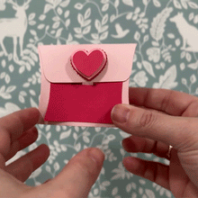 Load image into Gallery viewer, Valentines Heart  Gift Pillow 3D Box - Digital Download