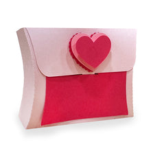 Load image into Gallery viewer, Valentines Heart  Gift Pillow 3D Box - Digital Download