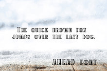 Load image into Gallery viewer, CG Ahead Font - Digital Download