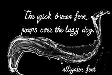 Load image into Gallery viewer, Cg Alligator Font - Digital Download