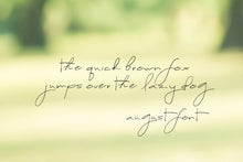 Load image into Gallery viewer, CG August Font - Digital Download