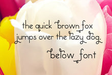 Load image into Gallery viewer, CG Below Font - Digital Download