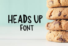 Load image into Gallery viewer, CG Heads Up Bold Font - Digital Download