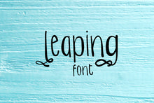 Load image into Gallery viewer, CG Leaping Font - Digital Download