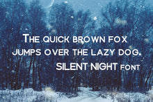 Load image into Gallery viewer, CG Silent Night Font - Digital Download