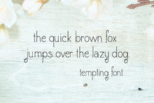 Load image into Gallery viewer, CG Tempting Font - Digital Download