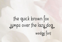 Load image into Gallery viewer, CG Wedge Font - Digital Download