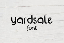 Load image into Gallery viewer, CG Yardsale Font - Digital Download