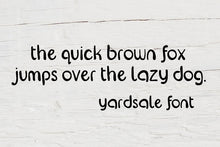 Load image into Gallery viewer, CG Yardsale Font - Digital Download
