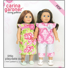 Load image into Gallery viewer, Little Playdate Outfit Sewing Pattern PDF - Digital Download