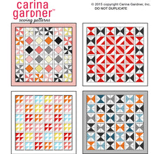 Load image into Gallery viewer, Anything Goes Quilt Sewing Pattern PDF - Sizes Lap, Twin, Queen, King  - Digital Download